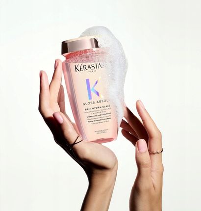Kerastase Kérastase Gloss Absolu zestaw do włosów długich z tendencją do puszenia się | szampon 250ml odżywka 250ml - zdjęcie 4