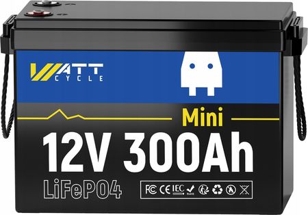 AKUMULATOR 12V 300AH MINI LiFePO4 DO FOTOWOLTAIKI, KAMPERÓW I OFF-GRID - zdjęcie 3