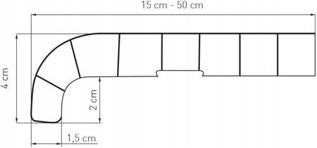 Medos Parapet Wewnętrzny Pcv Softline Biały 20cm - zdjęcie 4