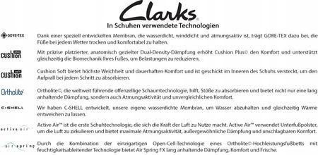 Clarks Clarkdale Arlo damskie brązowe zamsz 36 - zdjęcie 2