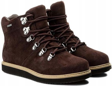 Clarks Botki damskie GlickAsha GTX czarne skórzane GORE-TEX 41,5 - zdjęcie 2