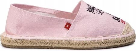 Big Star Espadryle damskie różowe materiałowe lekkie wsuwane 37 - zdjęcie 2
