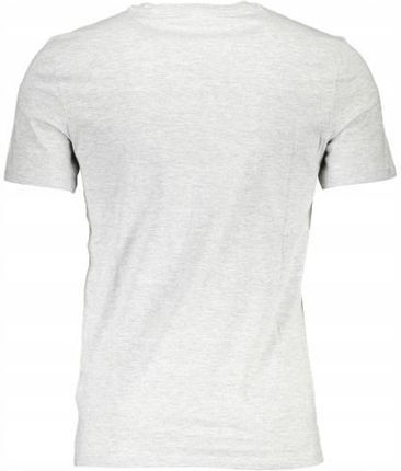 T-shirt męski szary okrągły dekolt Guess rozmiar XL, jakość premium! - zdjęcie 2