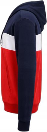 Bluza Fila z kapturem czerwono-biało-granatowa, jakość premium, XXL prezent - zdjęcie 3