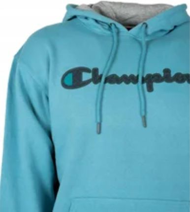Bluza z kapturem Champion niebieska, jakość premium, XXL, oryginał! prezent - zdjęcie 4
