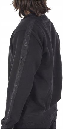 Guess bluza męska czarna okrągły dekolt XL bez kaptura prezent - zdjęcie 2
