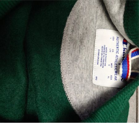 Bluza Champion zielona, okrągły dekolt, M, oryginał, wysyłka 24h! prezent - zdjęcie 2