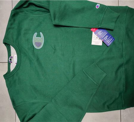 Bluza Champion zielona, okrągy dekolt, L, oryginał, wysyłka 24h! prezent - zdjęcie 2