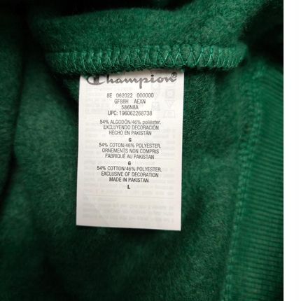 Bluza Champion zielona, okrągy dekolt, L, oryginał, wysyłka 24h! prezent - zdjęcie 4