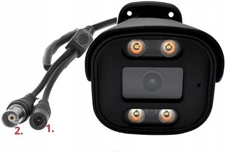 Dvs Kamera Analogowa 8Mp 4K Dual Light Led Metalowa Ip66 (YK6E35CVBF06QZU) - zdjęcie 5