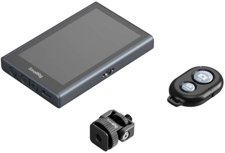 SmallRig 4850 Bezprzewodowy monitor wideo do telefonu z głowicą obrotowo-uchylną + bezprzewodowy pilot, - zdjęcie 4