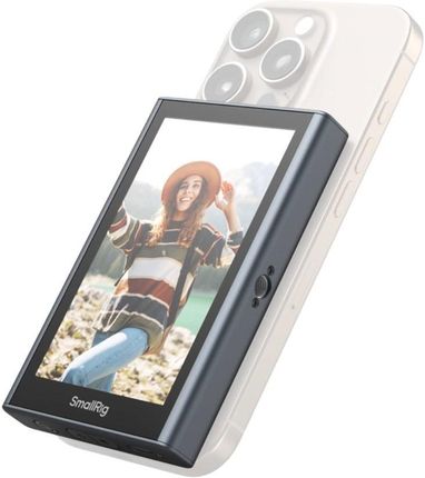 SmallRig 4850 Bezprzewodowy monitor wideo do telefonu z głowicą obrotowo-uchylną + bezprzewodowy pilot, - zdjęcie 3