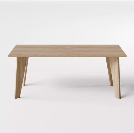 KOLM Stół ARIS 138 x 80 cm do kuchni, salonu, jadalni Dąb Sonoma - zdjęcie 4