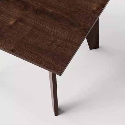 KOLM Stół OLEN 90 x 90 cm do kuchni, salonu, jadalni Dąb Czekoladowy - zdjęcie 2