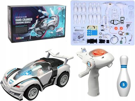 Zbuduj To Sam Samochód Auto Dynamo Pilot Kręgle Zabawka edukacyjna - zdjęcie 5