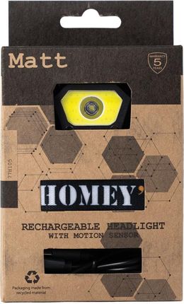 Latarka czołowa Homey's Matt EDC z czujnikiem ruchu - zdjęcie 2