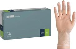 Zdjęcie Zarys International Group Easycare Vinyl Pf, Rękawice Winylowe, Niejałowe, Bezpudrowe, Transparentne, Rozmiar L, 100szt. - Pyrzyce