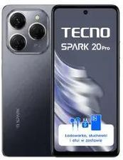 Zdjęcie Produkt z outletu: Tecno Spark 20 Pro 8/256Gb 6,78" 120Hz 108Mpix Czarny (KJ6) - Wisła