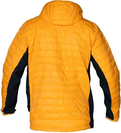 Kurtka zimowa męska Columbia Powder Pass Hybrid Hooded Jacket 2126101816 Pomarańczowy - zdjęcie 2