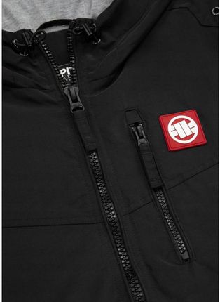 Męska kurtka przejściowa wiosenna Pit Bull West Coast Cabrillo Summer Hooded Czarna - 5230139 - zdjęcie 2