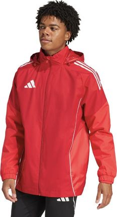 Kurtka męska adidas Tiro 25 Competition All-Weather czerwona JI6503 - zdjęcie 4