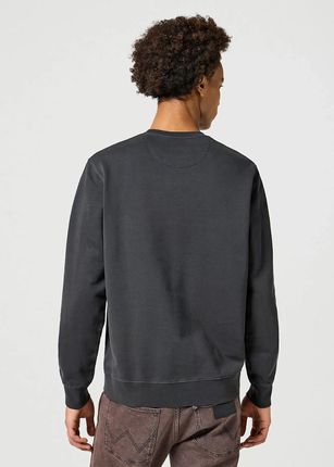 WRANGLER CREWNECK SWEATSHIRT FADED BLACK 112357385 - zdjęcie 2
