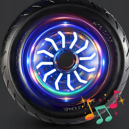 Deskorolka Elektryczna HOVERBOARD LED Głośnik BT Koła 6,5 Cali Ochraniacze - zdjęcie 3