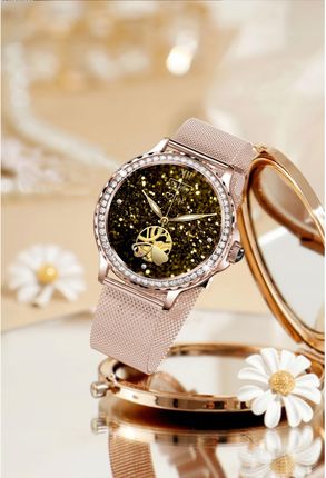 SMARTWATCH DAMSKI ZEGAREK Z FUNKCJĄ ROZMOWY NX1 GOLD MENU PL - zdjęcie 2