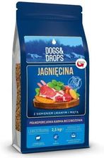 Dogs&Drops Bezzbożowa Karma Sucha Dla Psów Średnich I Dużych Ras Jagnięcina Z Siemieniem Lnianym I Miętą 2,5Kg