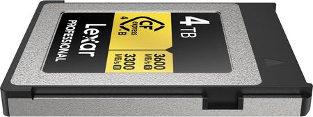 Lexar Professional CFexpress Type B Pro Gold R3600/W3300 4TB - zdjęcie 4