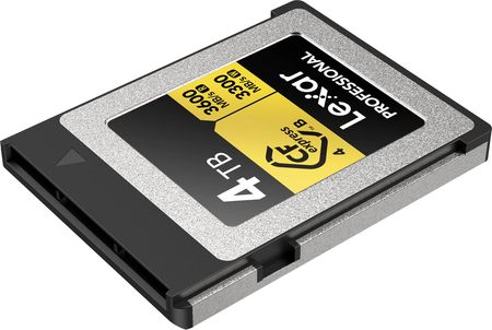 Lexar Professional CFexpress Type B Pro Gold R3600/W3300 4TB - zdjęcie 2