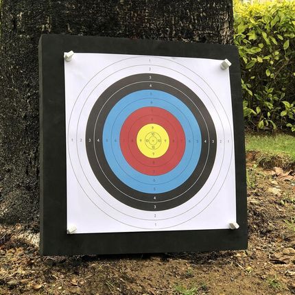 Zenweapons Tarcza Tarcze Łucznicze Strzeleckie Zestaw Tarcz 40X40cm 10szt. Papierowe ZWARCHERY022 - zdjęcie 2