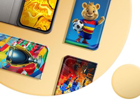 Hello Case Etui Z Klapką Do Honor Magic7 Lite Euro 2024 Piłkarskie Sportowe - zdjęcie 3