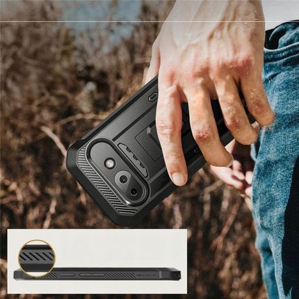 Supcase Pancerne Etui Cover Szkiełko Na Ekran 360 Klipsa Do Google Pixel 9A - zdjęcie 2