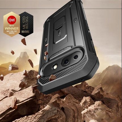 Supcase Pancerne Etui Cover Szkiełko Na Ekran 360 Klipsa Do Google Pixel 9A - zdjęcie 6