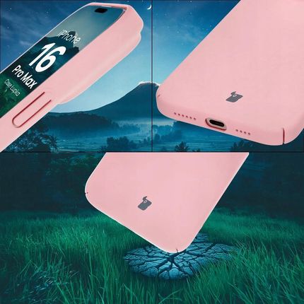 Bizon Etui Do Iphone 16 Pro Max Twarde Plecki Obudowa Mocny Wytrzymały Case - zdjęcie 4