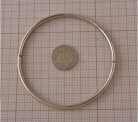 Bransoleta srebrna sztywna Bangle sb001 - zdjęcie 2