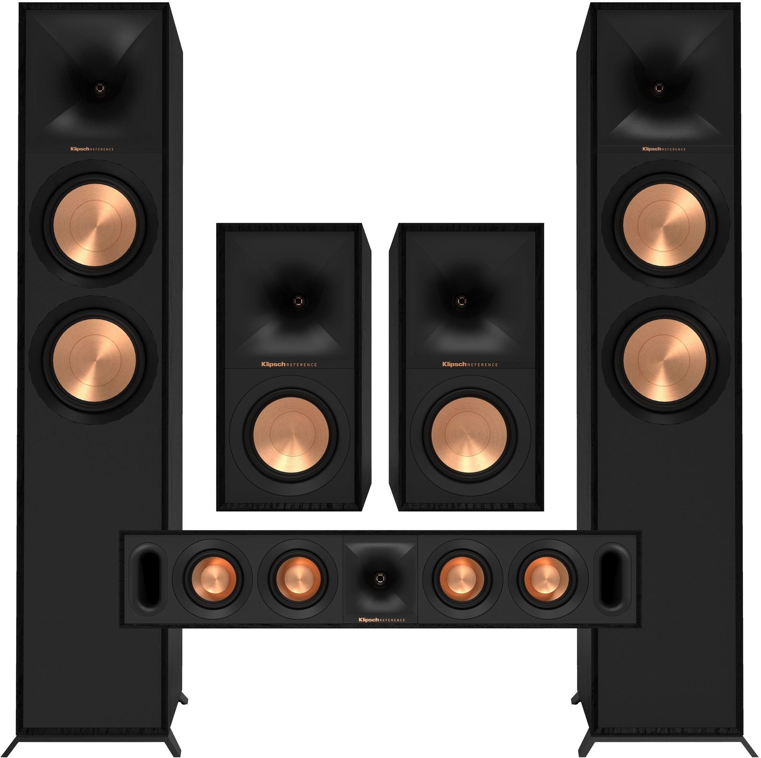 Zdjęcie Zestaw kolumn do kina domowego 5.0 - Klipsch R-600F + R-50M + R-30C - Kobyłka