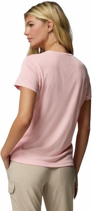 Koszulka treningowa damska Columbia ZERO RULES różowa 2131723669 - zdjęcie 2
