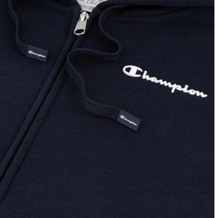 Bluza rozpinana Champion z kapturem i kieszeniami, granatowa, M prezent - zdjęcie 2