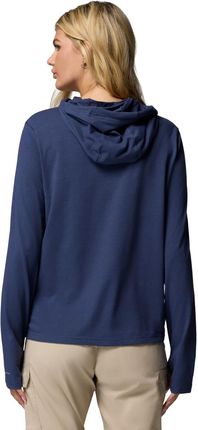 Bluza damska Columbia W EU Sun Trek LS Hoodie 2145261466 Granatowy - zdjęcie 2