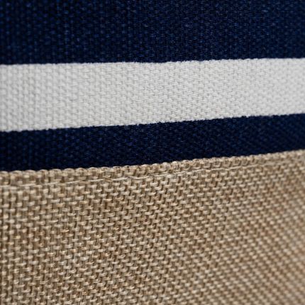 Torba Plażowa na Plażę Duża Torebka Zakupy Piknik w Marynistycznym Stylu XL - zdjęcie 3