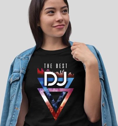 The best DJ - damska koszulka na prezent - zdjęcie 2