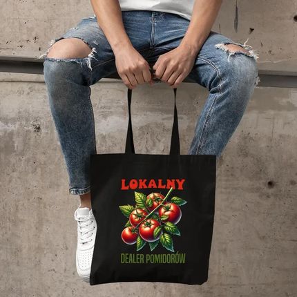 Lokalny dealer pomidorów - torba na prezent - zdjęcie 2