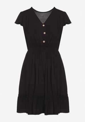 Born2Be Czarna Sukienka damska XL/XXL - zdjęcie 2