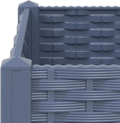 vidaXL Donica Do Podniesionej Rabaty 80X40X71cm Polipropylen 310406 - zdjęcie 2