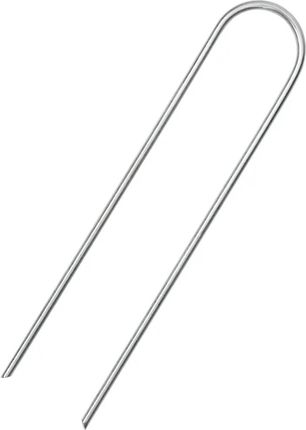 vidaXL Kołki Gruntowe W Kształcie Litery U 25szt. 15X3,5cm Stal 4009363 - zdjęcie 3