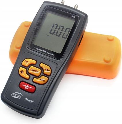 Benetech Manometr Cyfrowy Miernik Ciśnienia Tester Podciśnienia 0 - 0.350 Barów Usb - zdjęcie 2