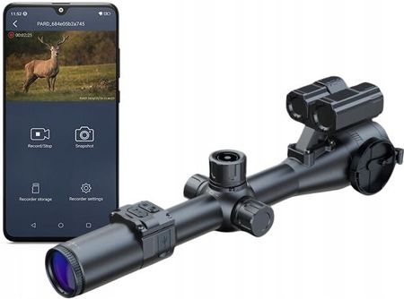 Pard Luneta Noktowizyjna Night Stalker Ns4 4K Lrf 100Mm 850Nm +64Gb+Kubek NS4100850LRF - zdjęcie 3