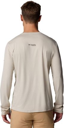 Longsleeve treningowy męski Columbia CIRQUE RIVER PRO beżowy 2126232278 - zdjęcie 2